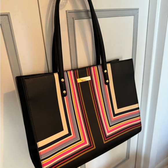 Trina Turk Colorful Striped Bag - Picture 3 of 16